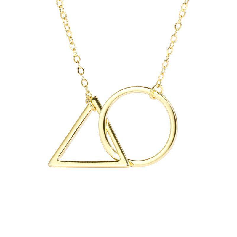 Geometric Gold Choker - Eschati Jewellery