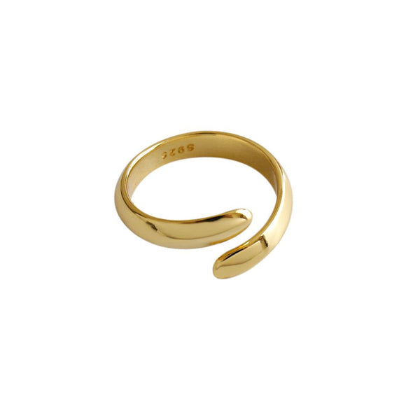 Wrap Around Adjustable Gold Ring