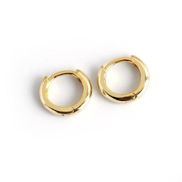 Margot Mini Gold Hoops - Eschati Jewellery