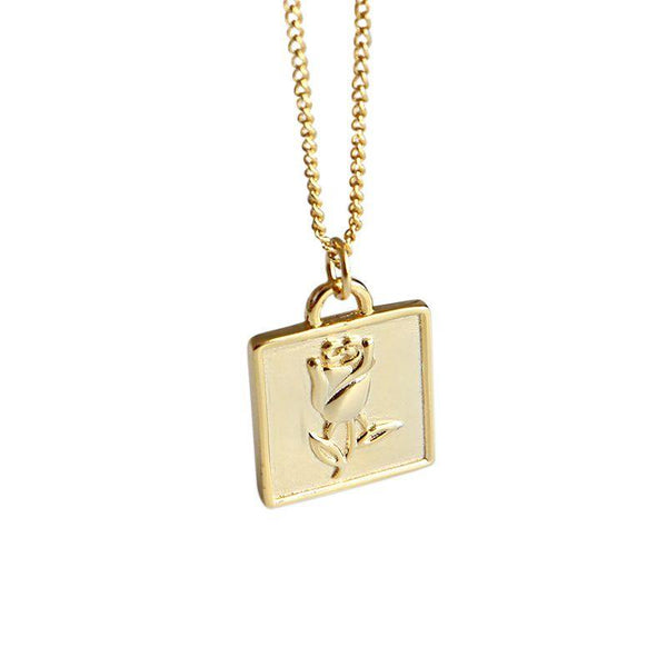 Rosetta Gold Necklace - Eschati Jewellery