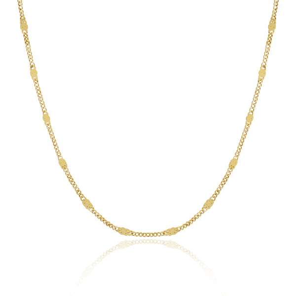 Sequin Gold Necklace